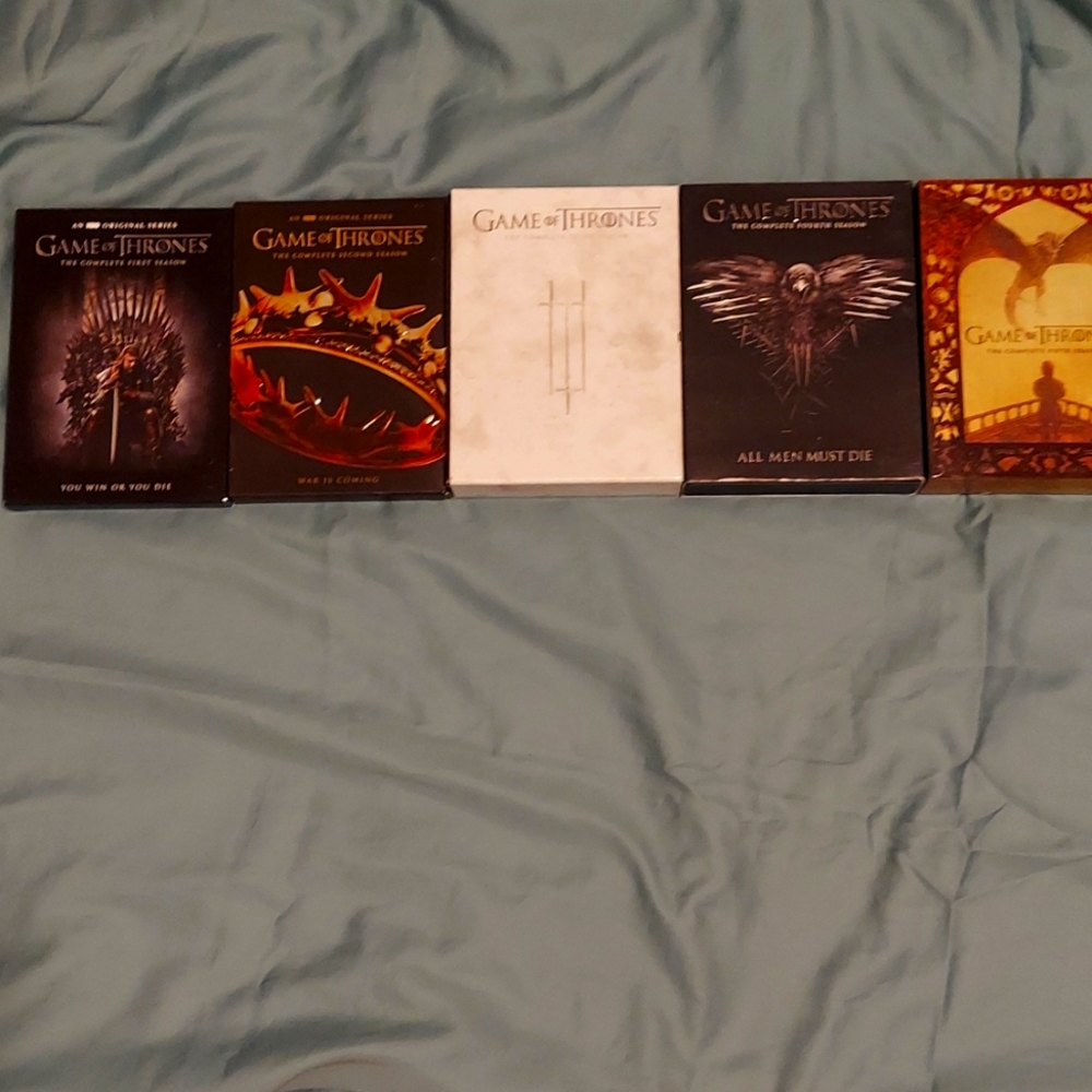 Game of Thrones DVD seasons 1-5